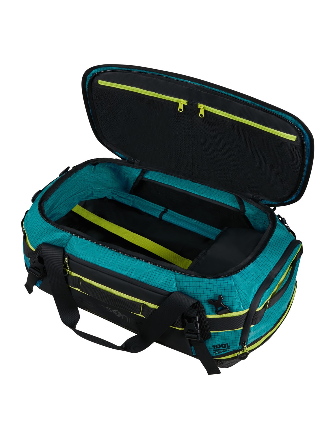 Samsonite Outtrax L weekendtas - achterkant zeegroen