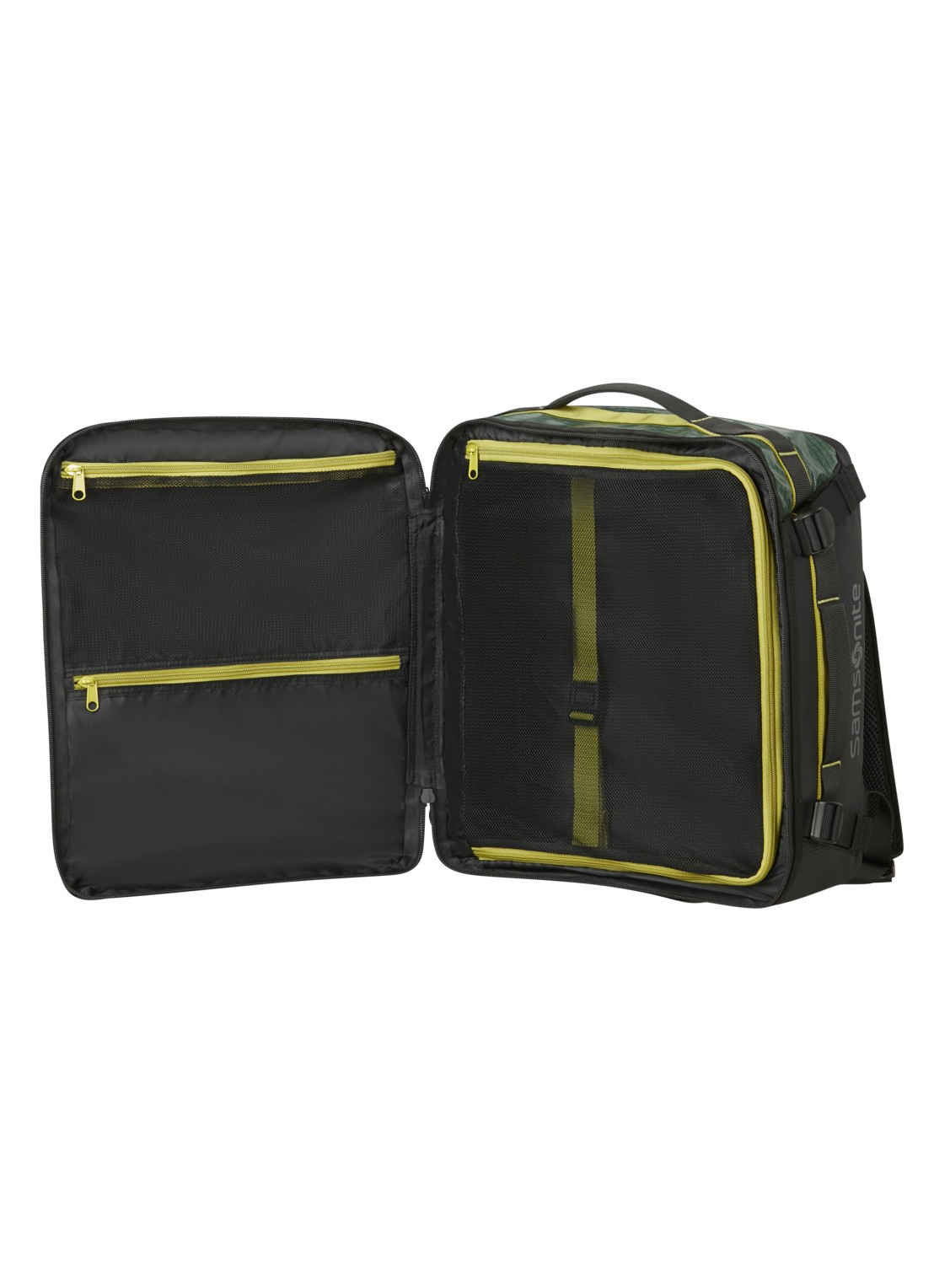 Samsonite Outtrax M rugzak - achterkant 3 groen