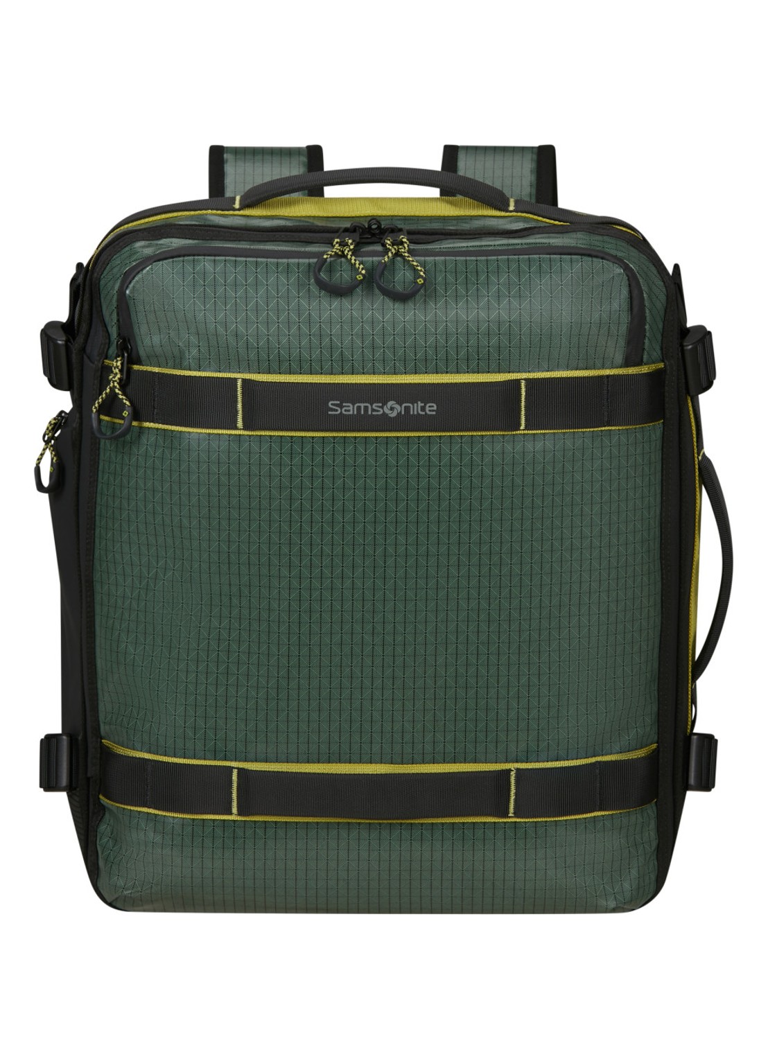 Samsonite Outtrax M rugzak - voorkant groen
