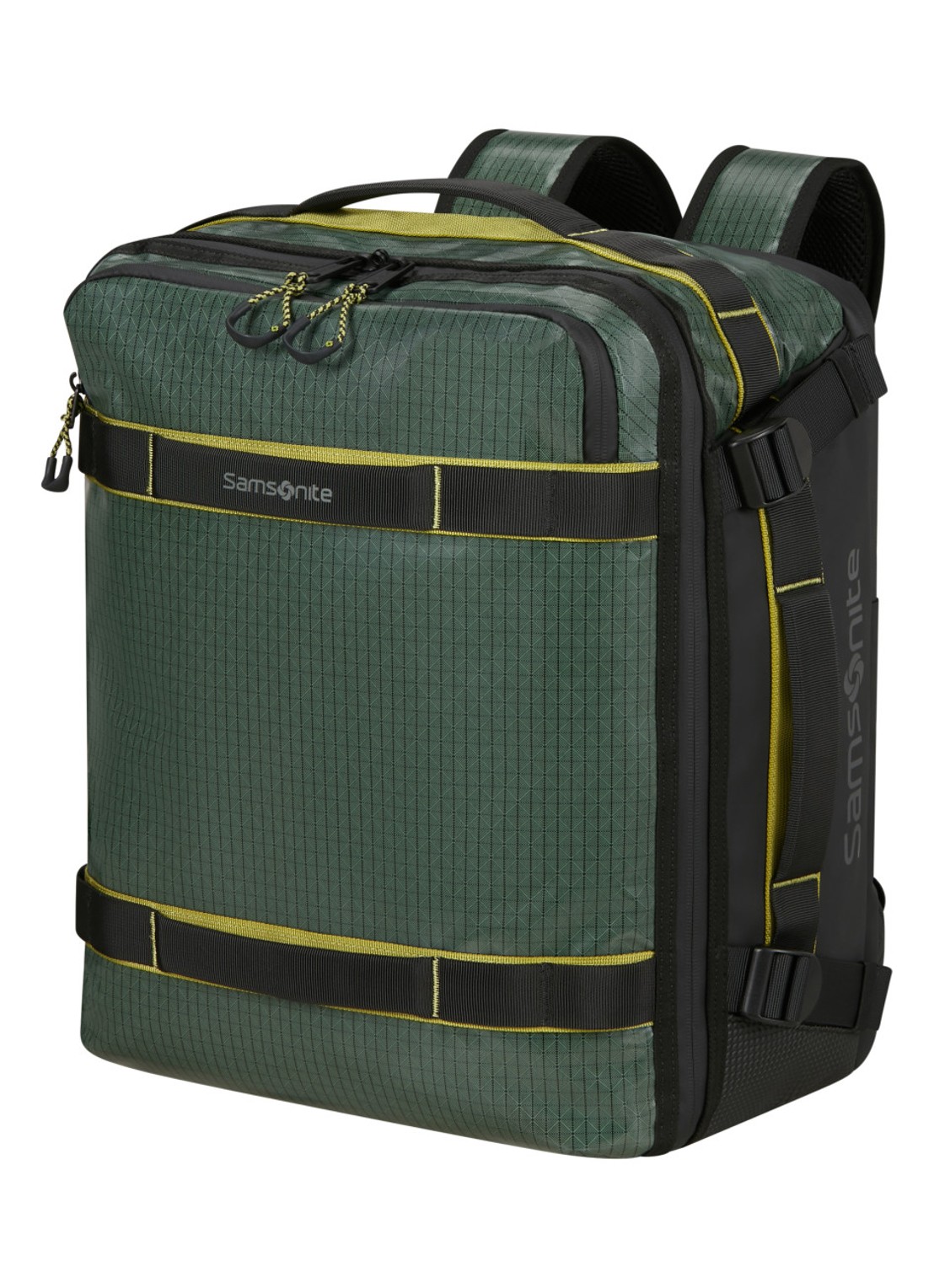 Samsonite Outtrax M rugzak - voorkant 2 groen