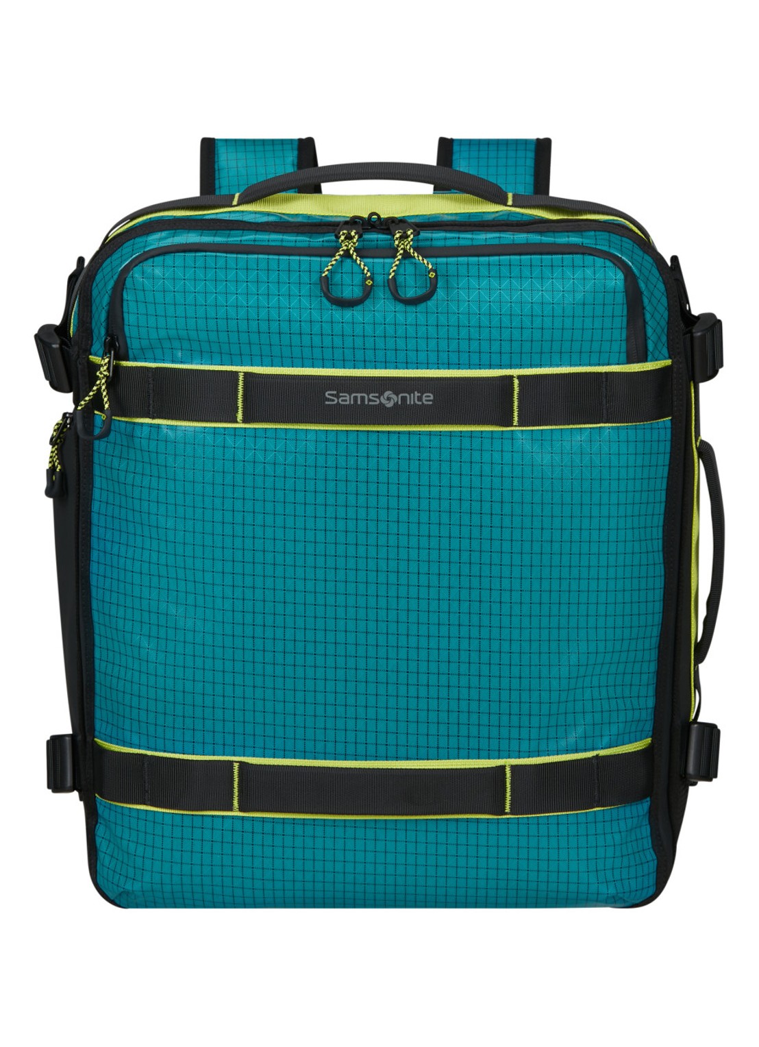 Samsonite Outtrax M rugzak - voorkant zeegroen