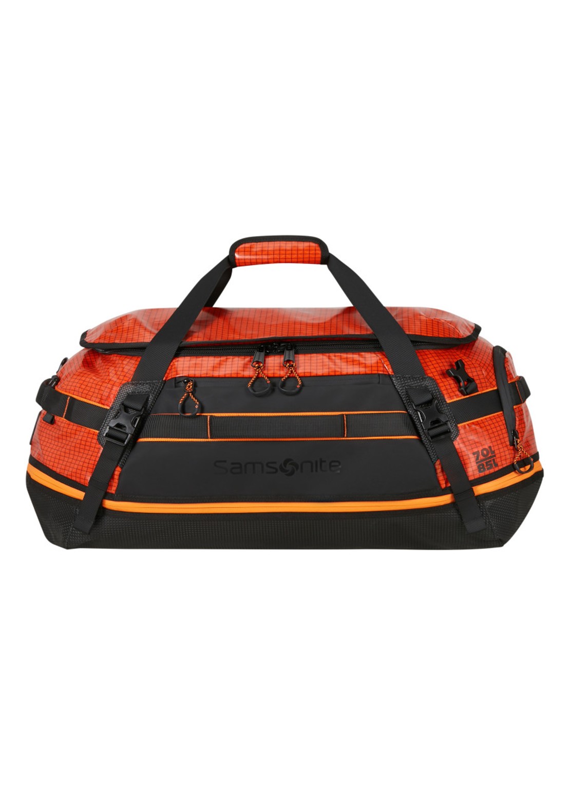 Samsonite Outtrax M weekendtas - voorkant oranjerood