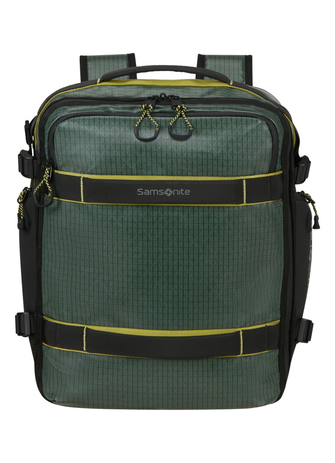Samsonite Outtrax S rugzak - voorkant groen