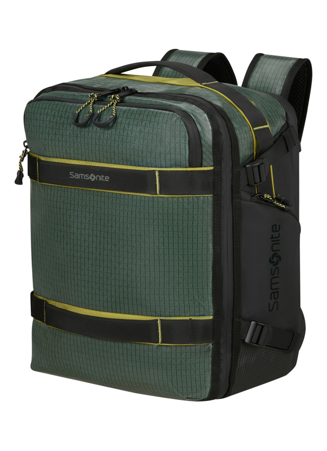 Samsonite Outtrax S rugzak - voorkant 2 groen