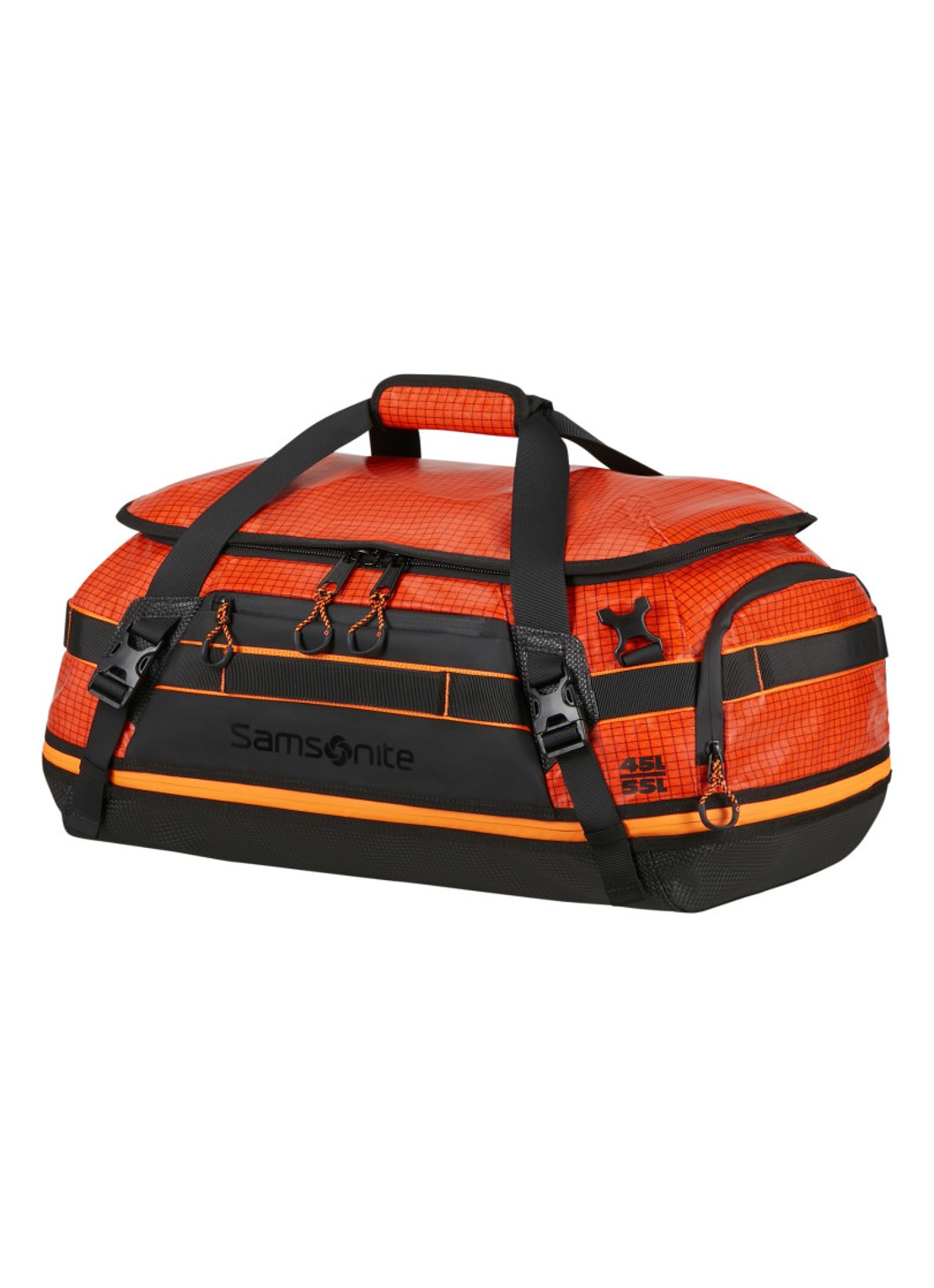 Samsonite Outtrax S weekendtas - voorkant 2 oranjerood