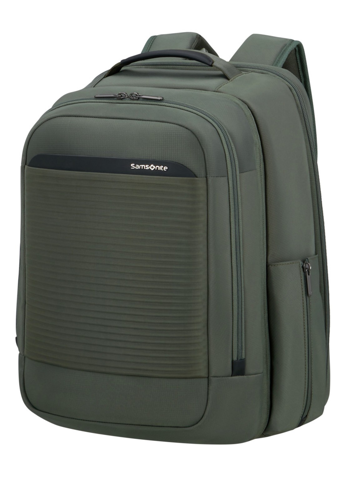 Samsonite Paralux BT 2-1 rugzak - voorkant 5 olijfgroen