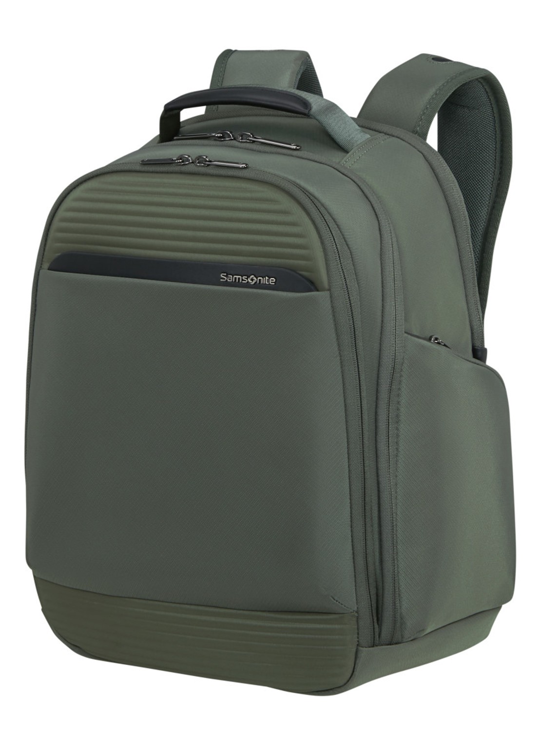 Samsonite Paralux BT Everyday rugzak - voorkant 4 olijfgroen