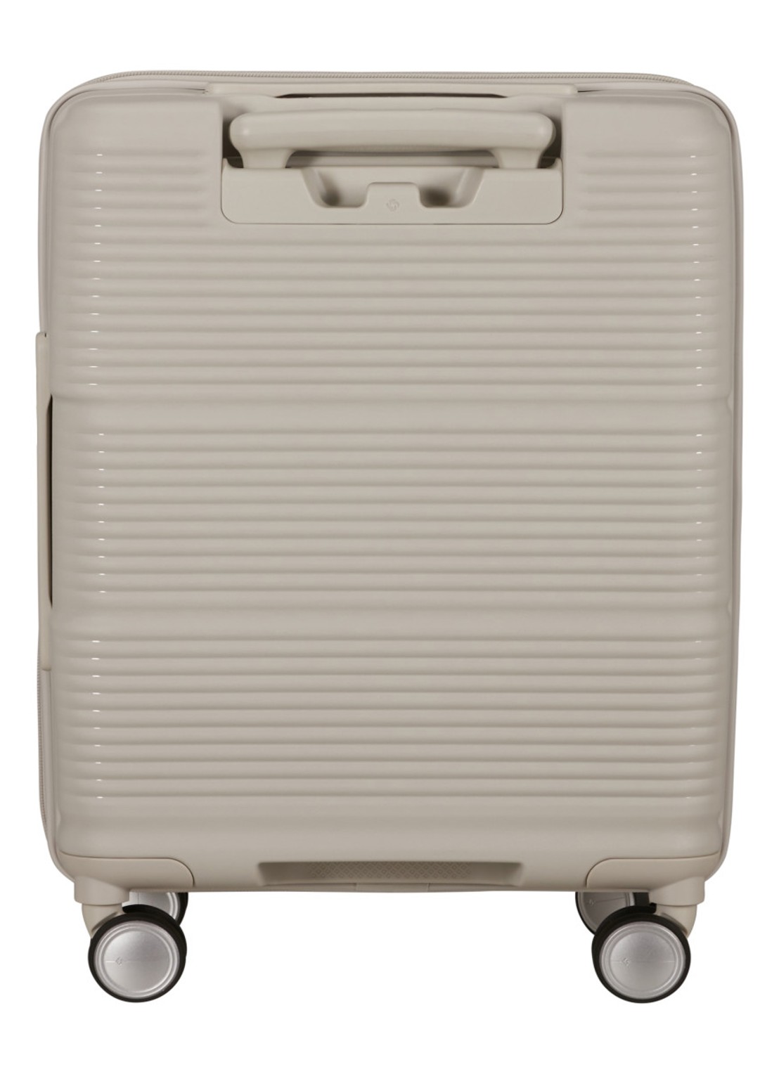 Samsonite Paralux vergrootbare spinner 55 cm - achterkant grijs