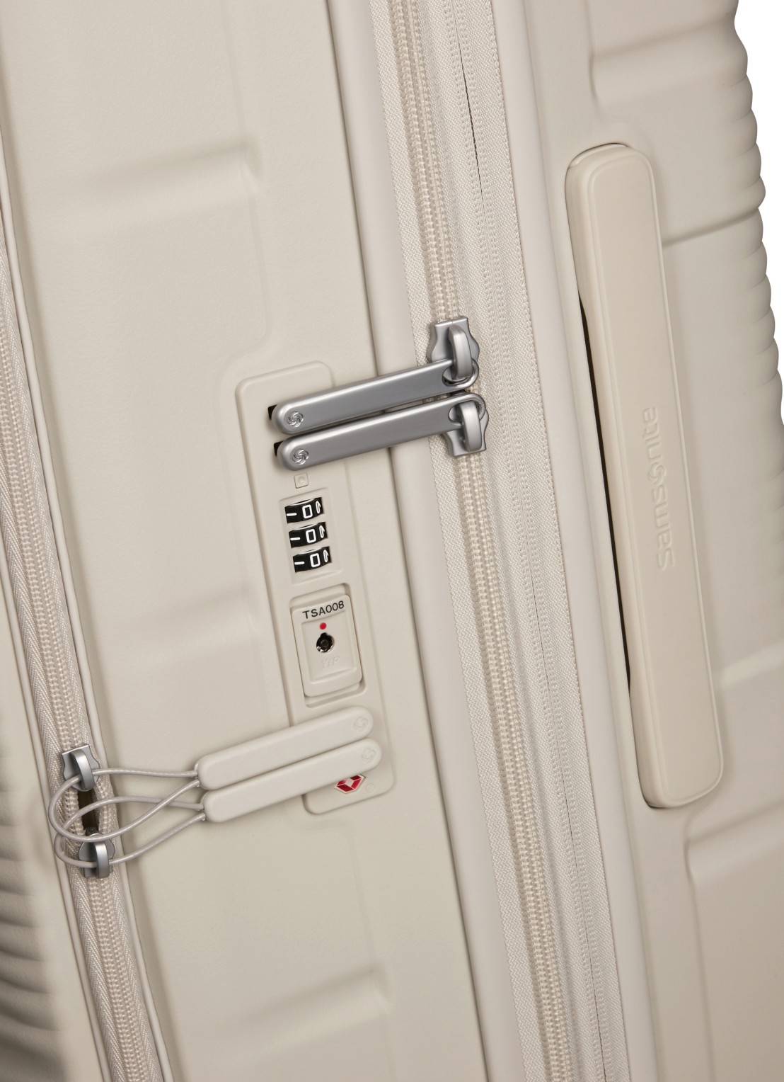 Samsonite Paralux vergrootbare spinner 75 cm - detail 3 grijs
