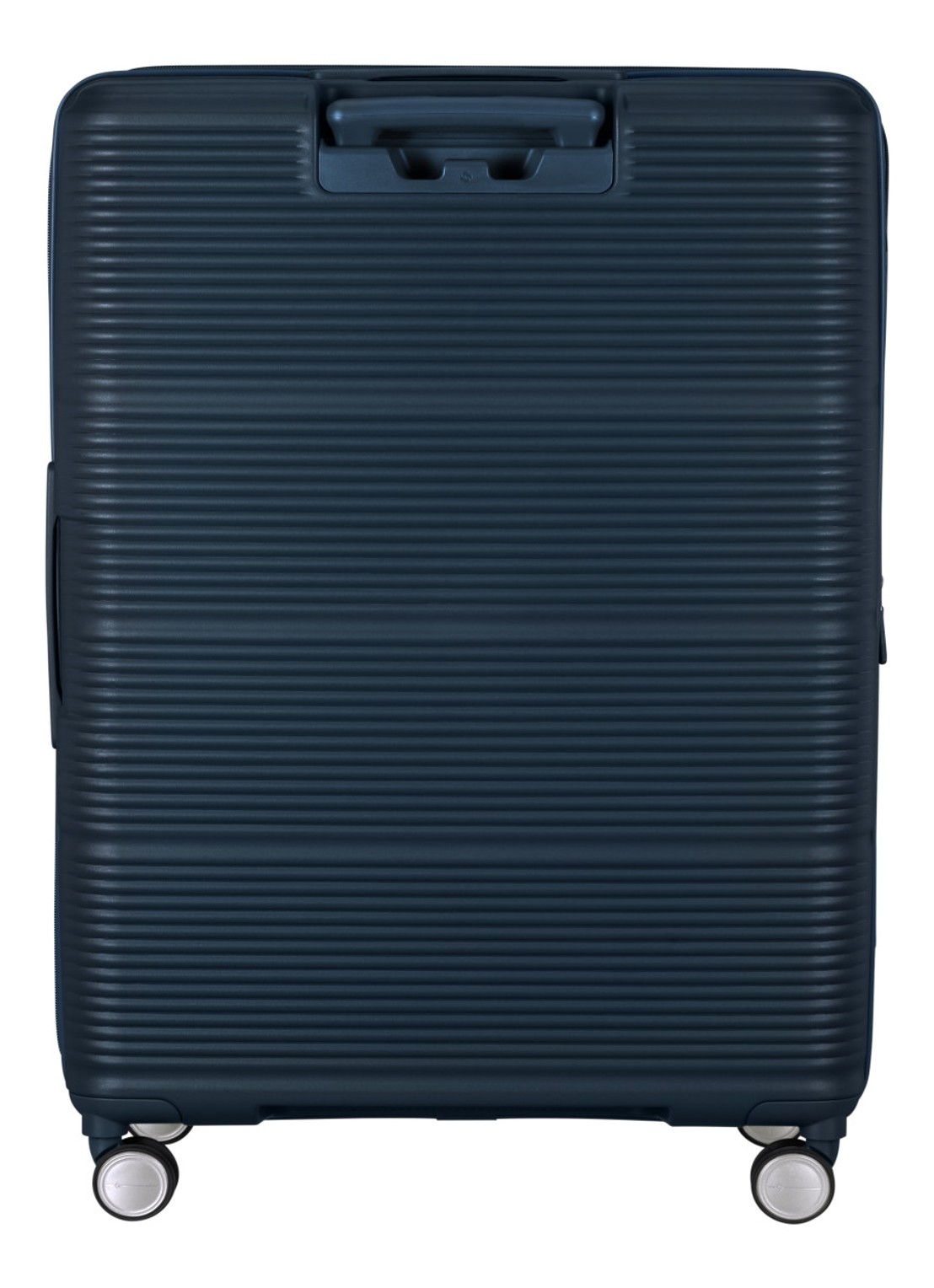 Samsonite Paralux vergrootbare spinner 81 cm - achterkant 3 donkerblauw
