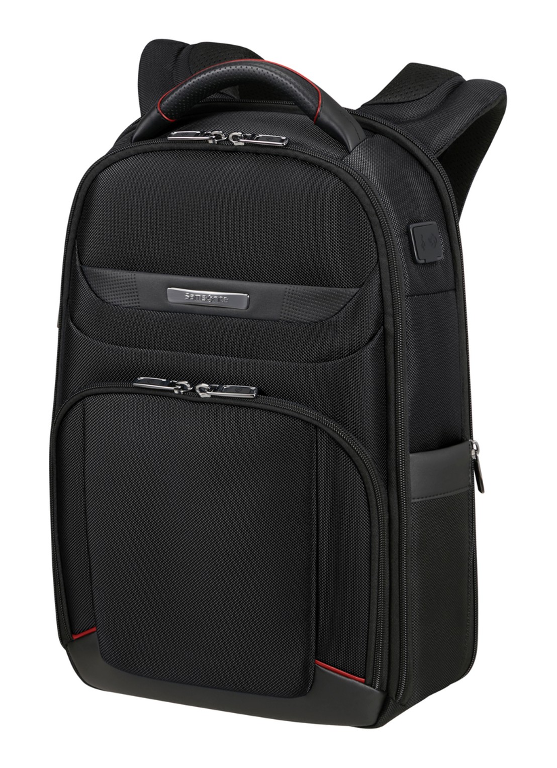 Samsonite Pro-DLX 6 laptoprugzak 14 inch  - voorkant 4 zwart