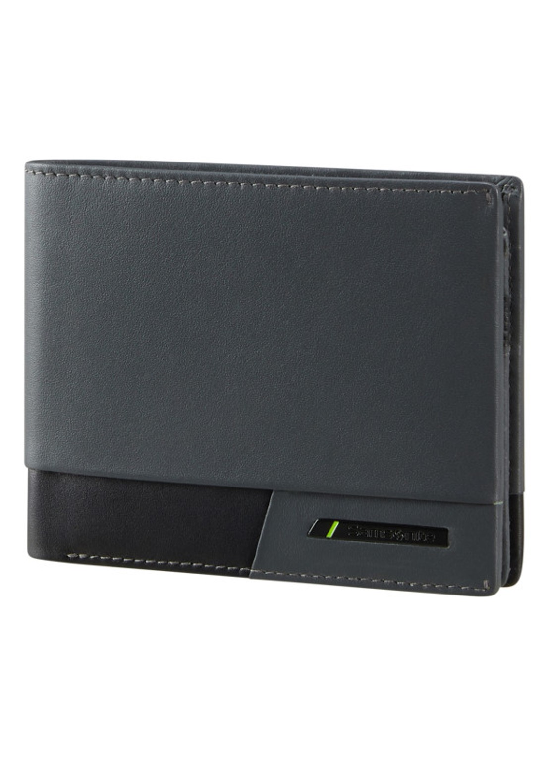 Samsonite Pro-DLX 6 portemonnee van leer - detail 3 grijs