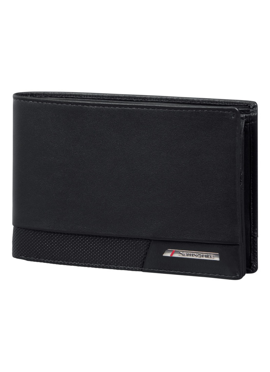 Samsonite Pro-DLX 6 portemonnee van leer - voorkant 2 zwart