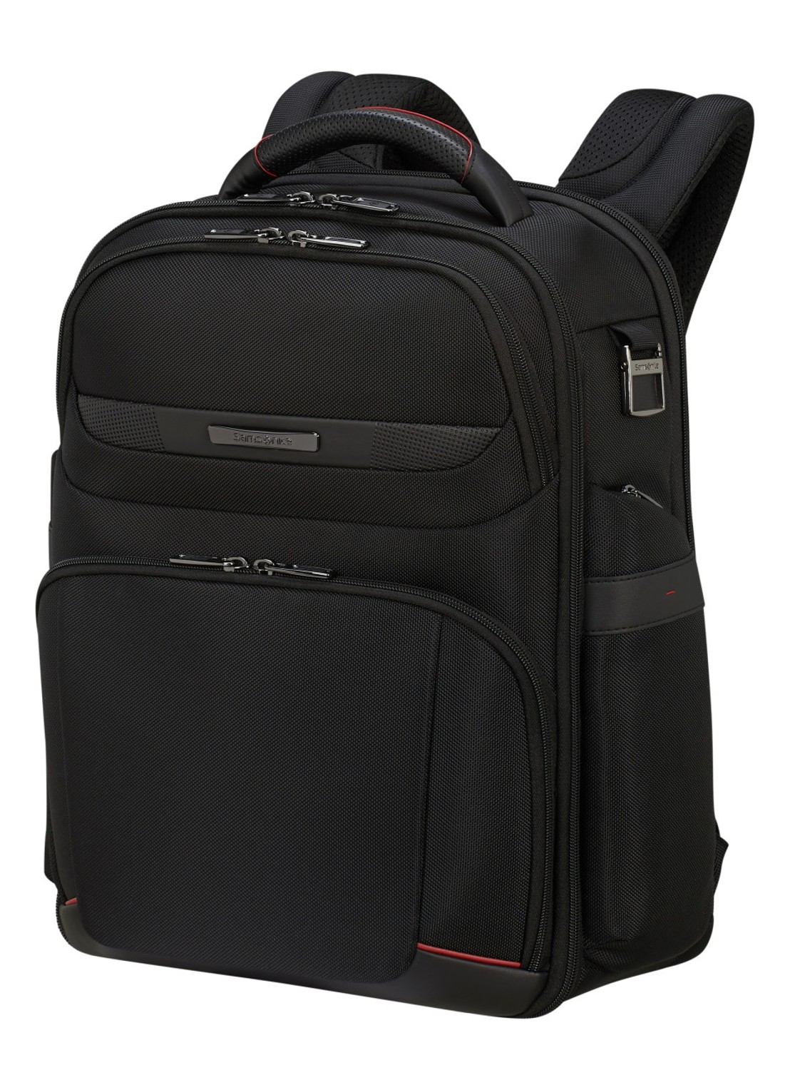 Samsonite Pro-DLX 6 rugzak met 15,6 inch laptopvak - voorkant 3 zwart