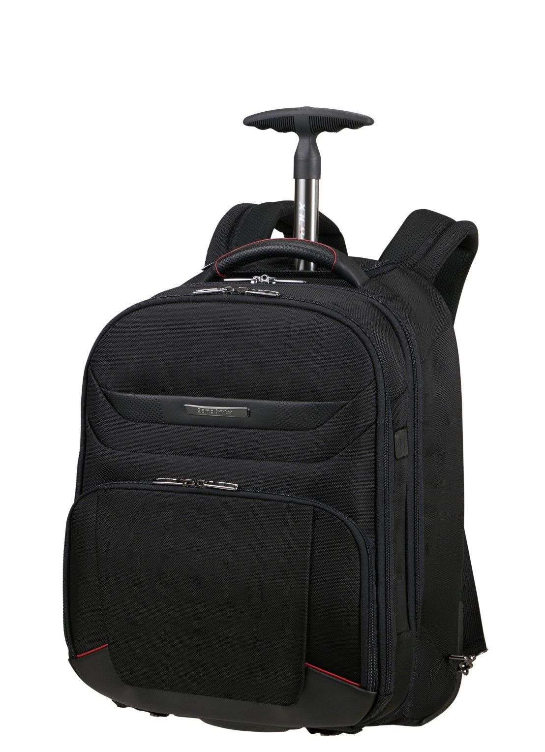 Samsonite Pro-DLX 6 rugzak met 17,3 inch laptopvak - voorkant 3 zwart