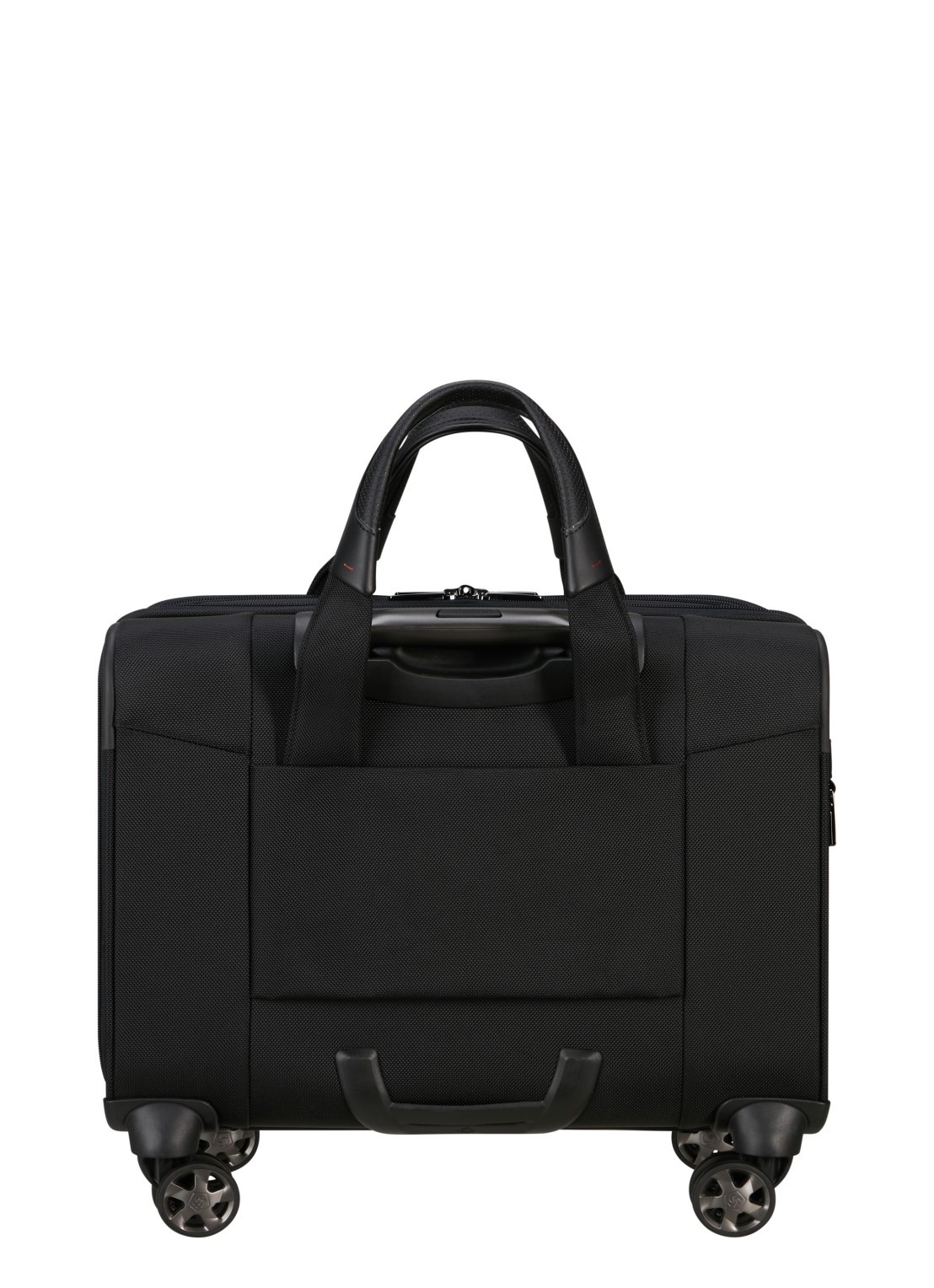 Samsonite Pro-DLX 6 spinner businesstas met 15,6 inch laptopvak - achterkant 4 zwart