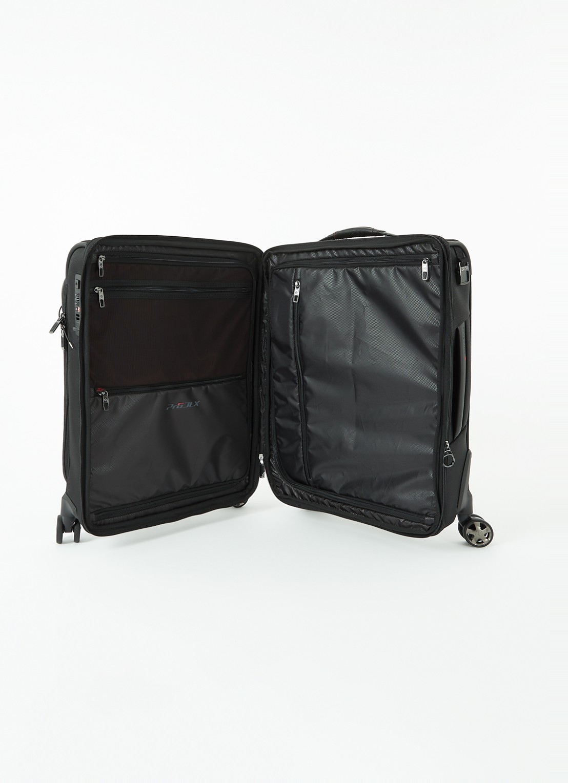 Samsonite Pro-DLX 6 vergrootbare spinner 55 cm - detail 3 zwart
