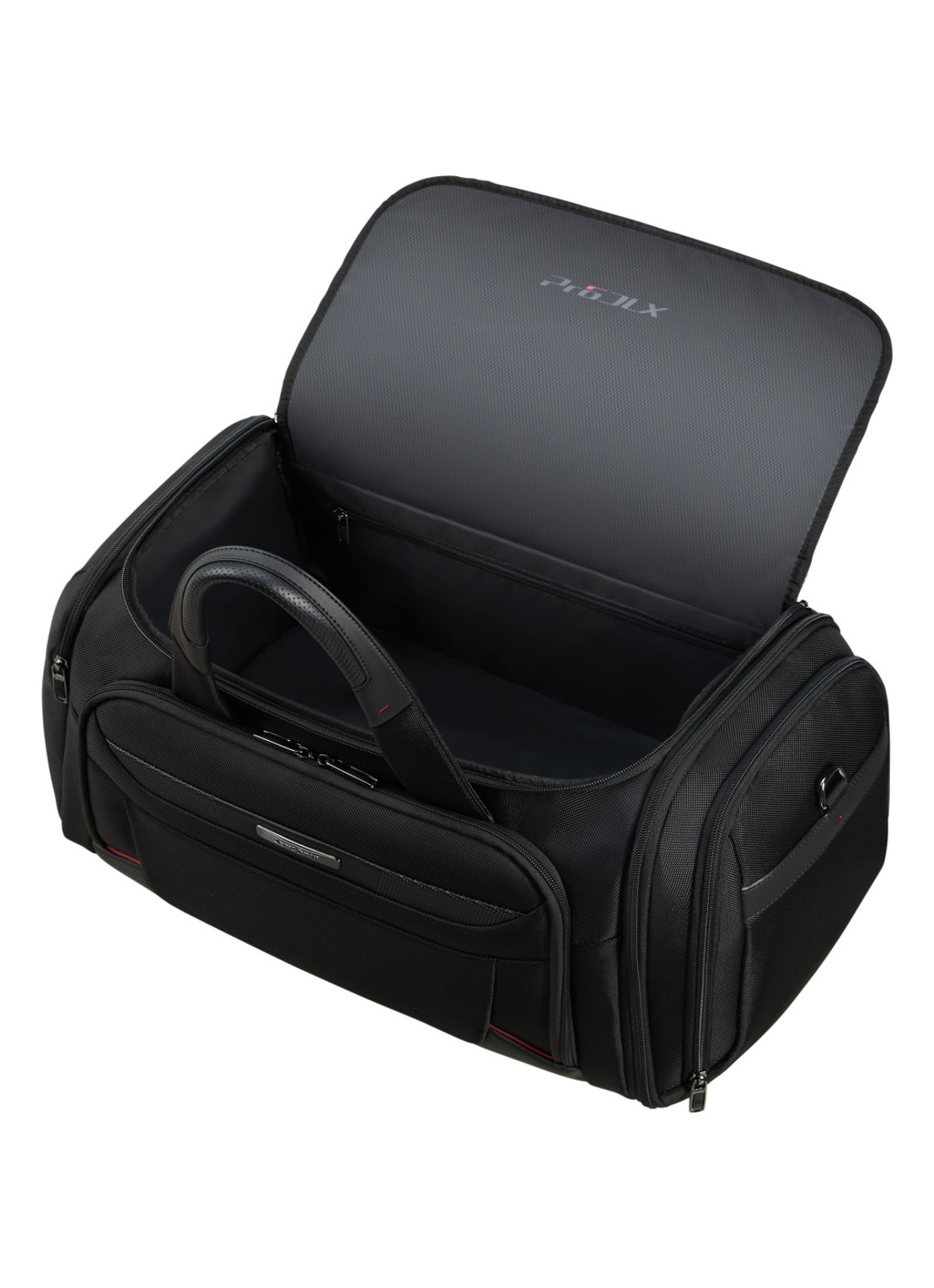 Samsonite Pro-DLX reistas met afneembare schouderriem - detail zwart