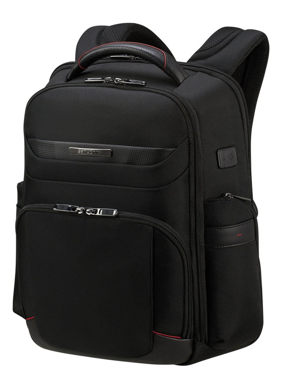 Samsonite Pro-DLX rugzak met 15,6 inch laptopvak - voorkant 3 zwart