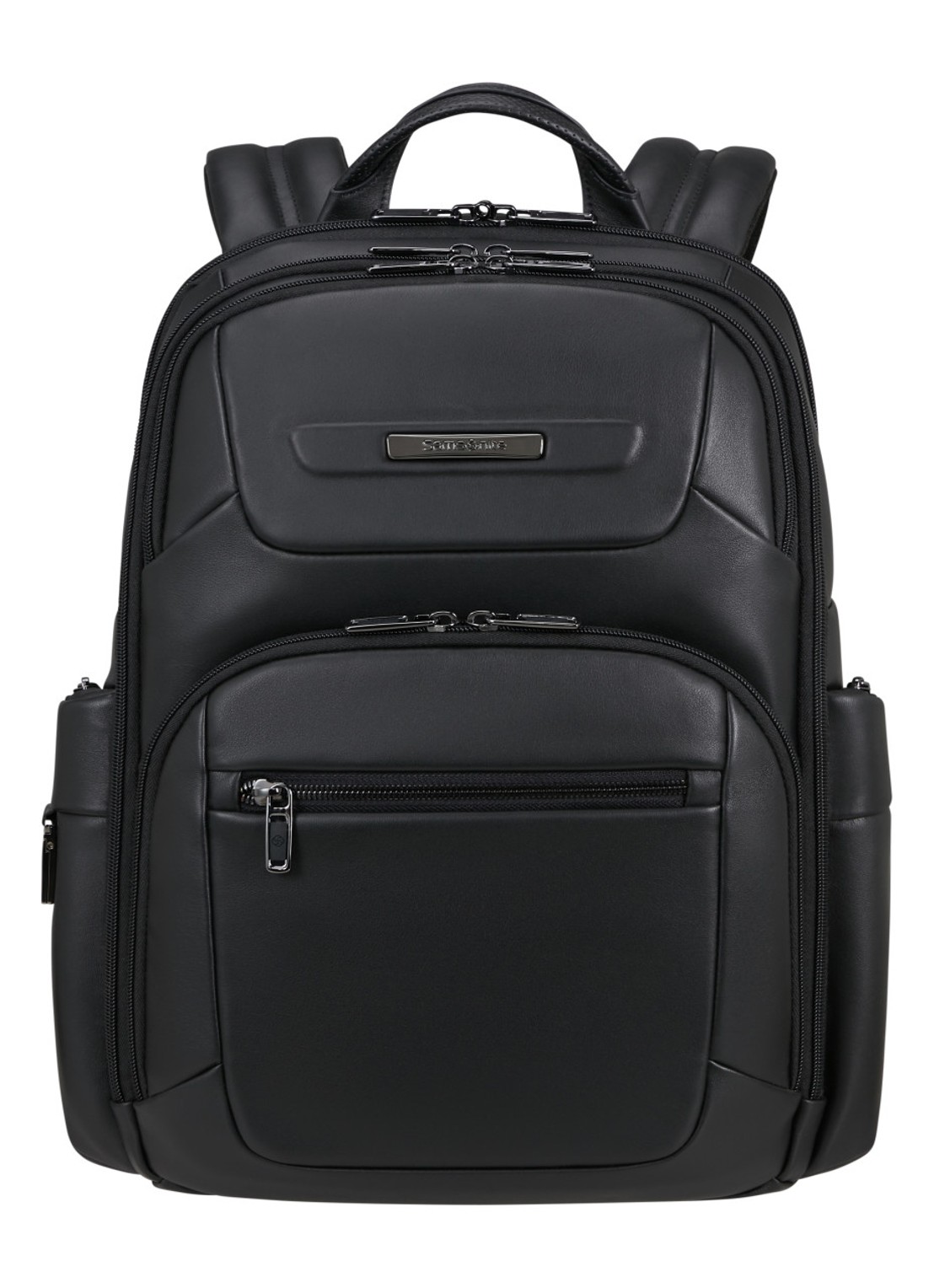 Samsonite PRO-DLX rugzak met 15,6 inch laptopvak - voorkant zwart