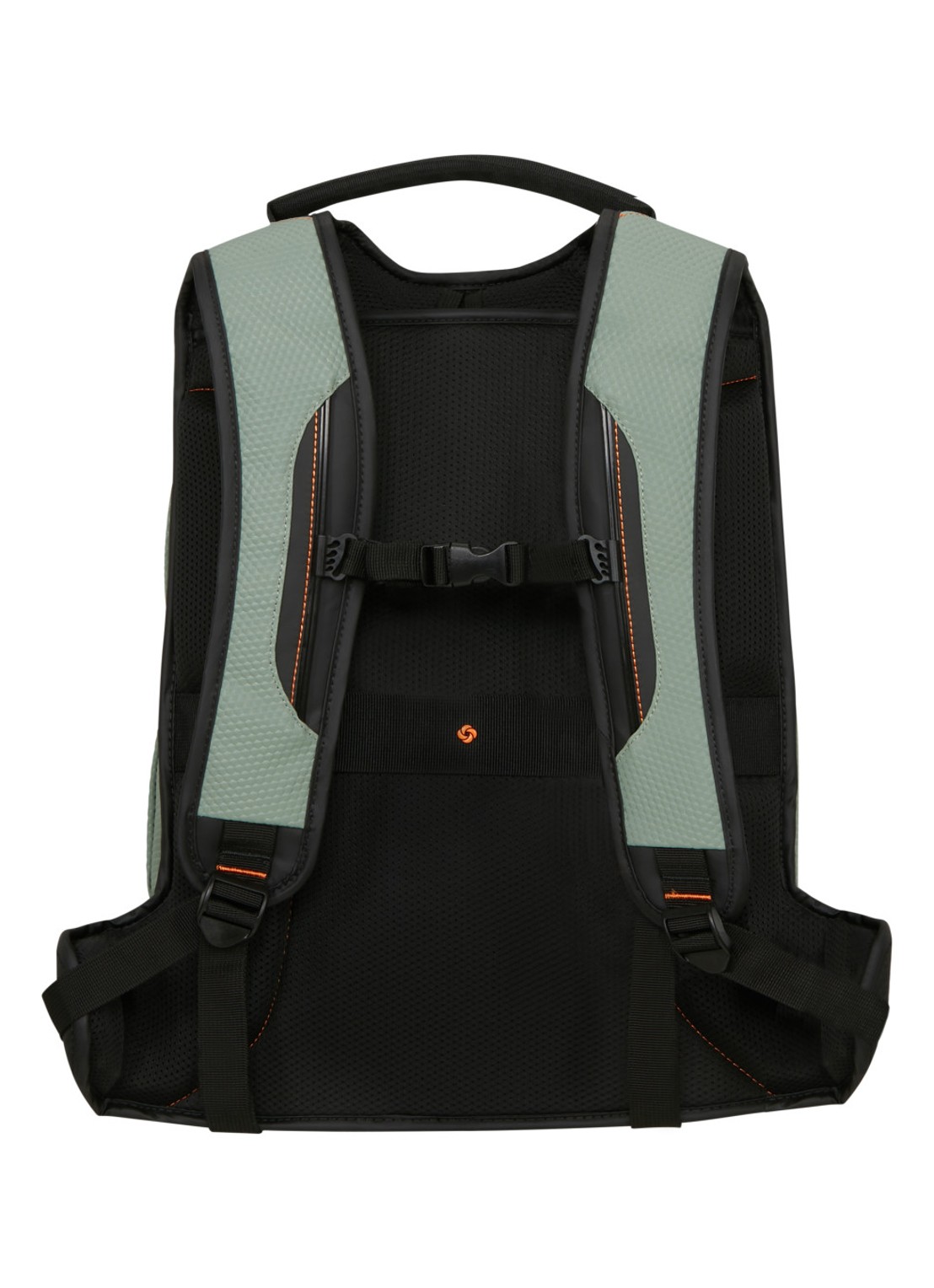 Samsonite PRODIVER LAPTOP BACKPACK L COFFEE BEAN - achterkant lichtgroen