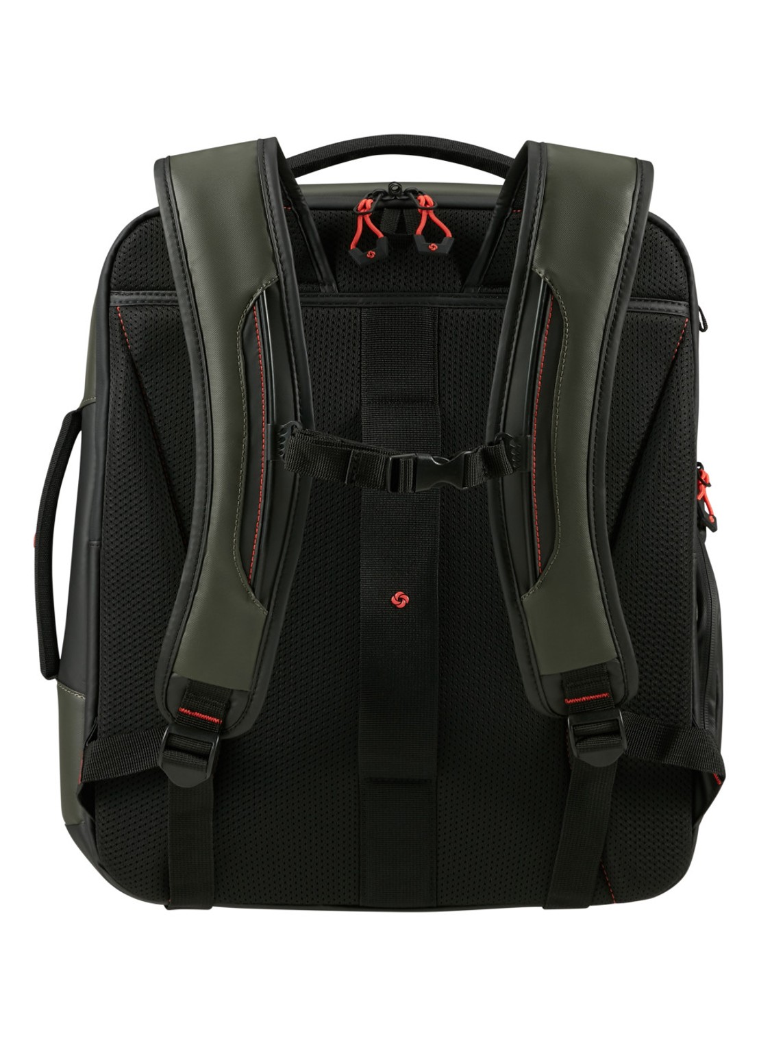 Samsonite Prodiver M rugzak met 15,6 inch laptopvak - achterkant groen