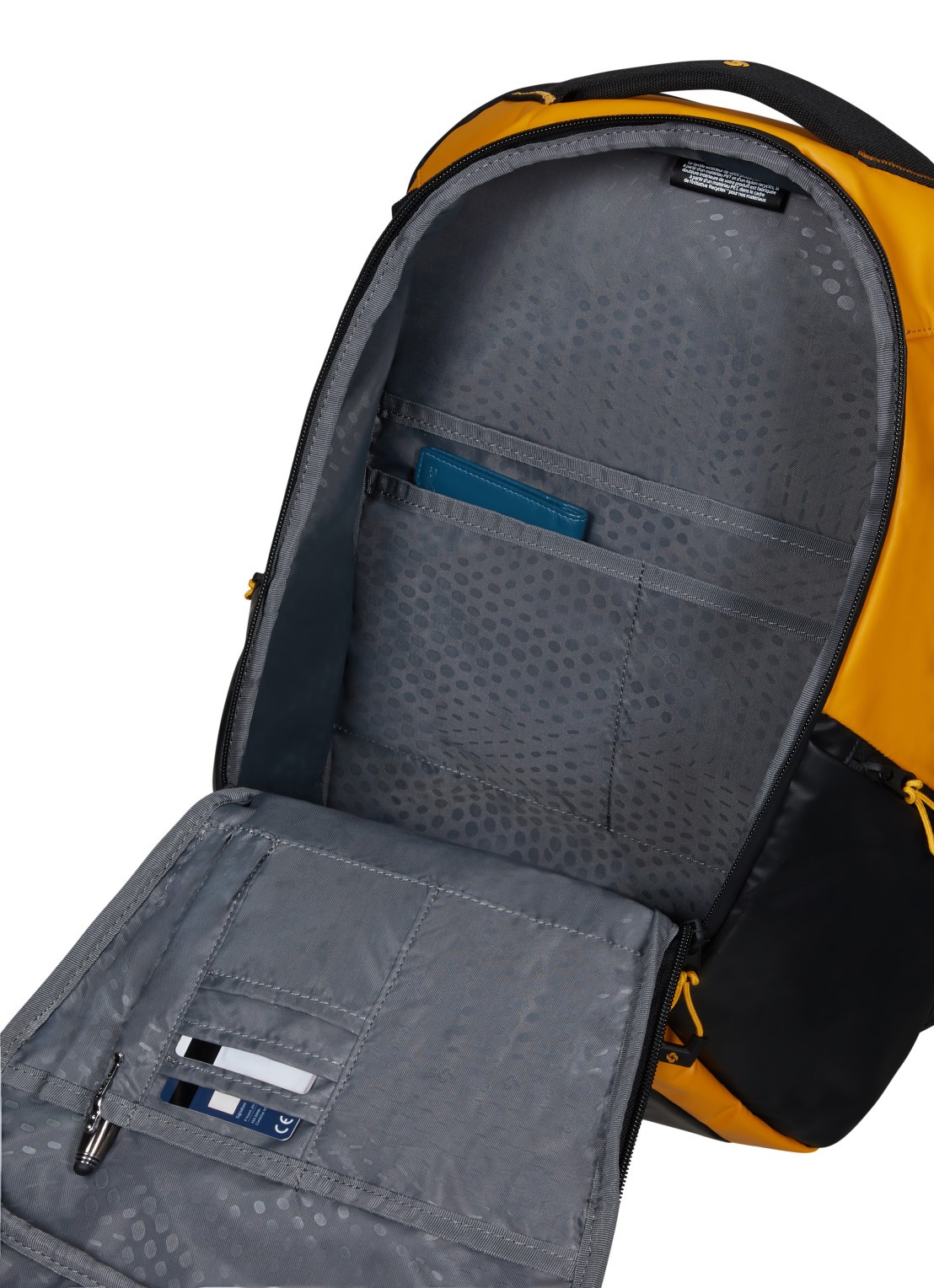Samsonite Prodiver Urban laptoprugzak - achterkant 5 geel