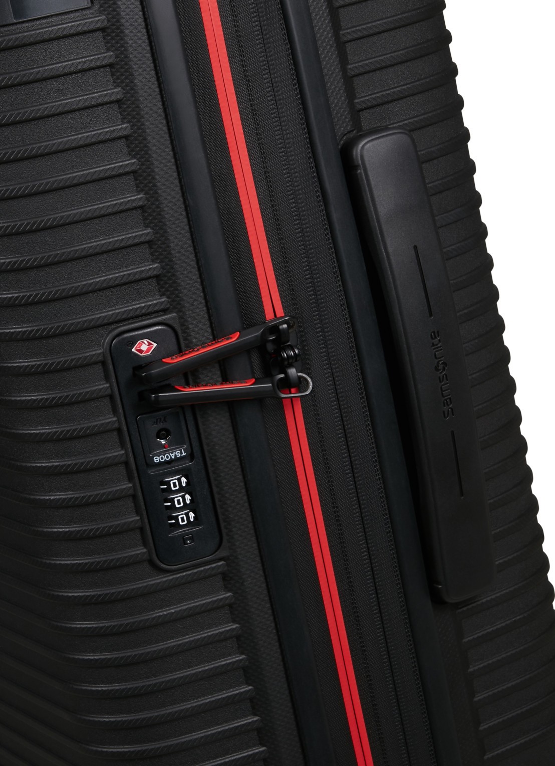 Samsonite Prodiver vergrootbare spinner 55 cm - detail 4 zwart