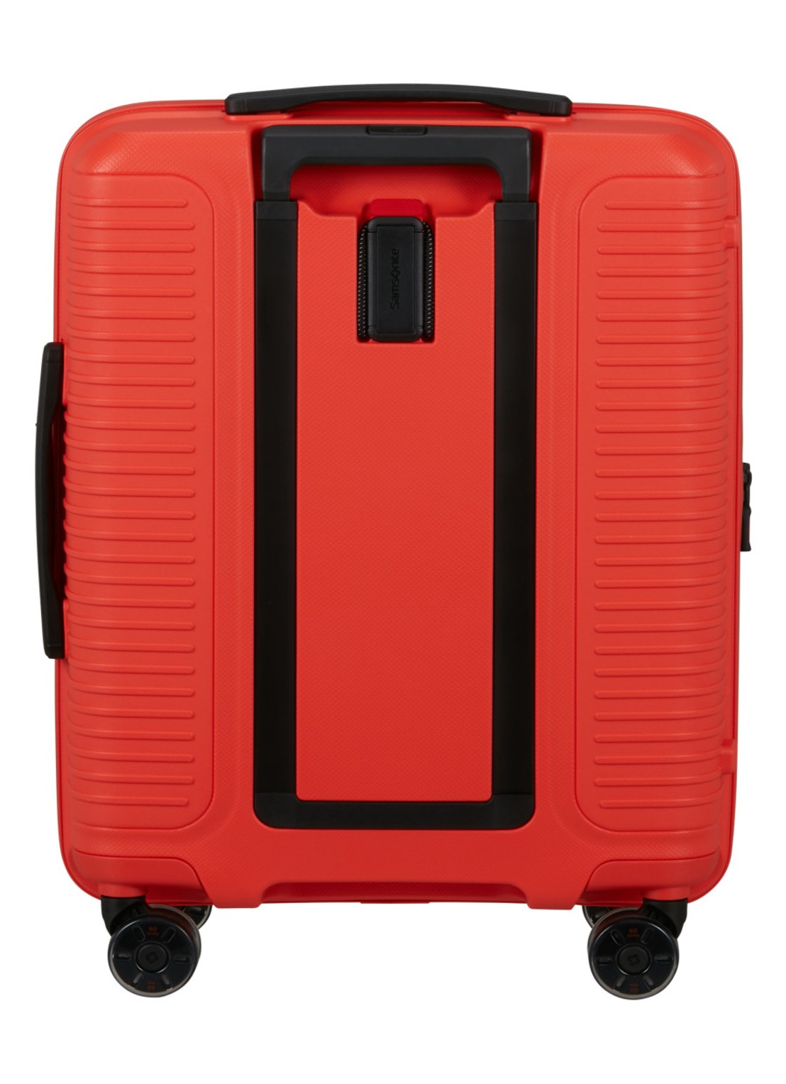 Samsonite Prodiver vergrootbare spinner 55 cm - achterkant 2 oranjerood