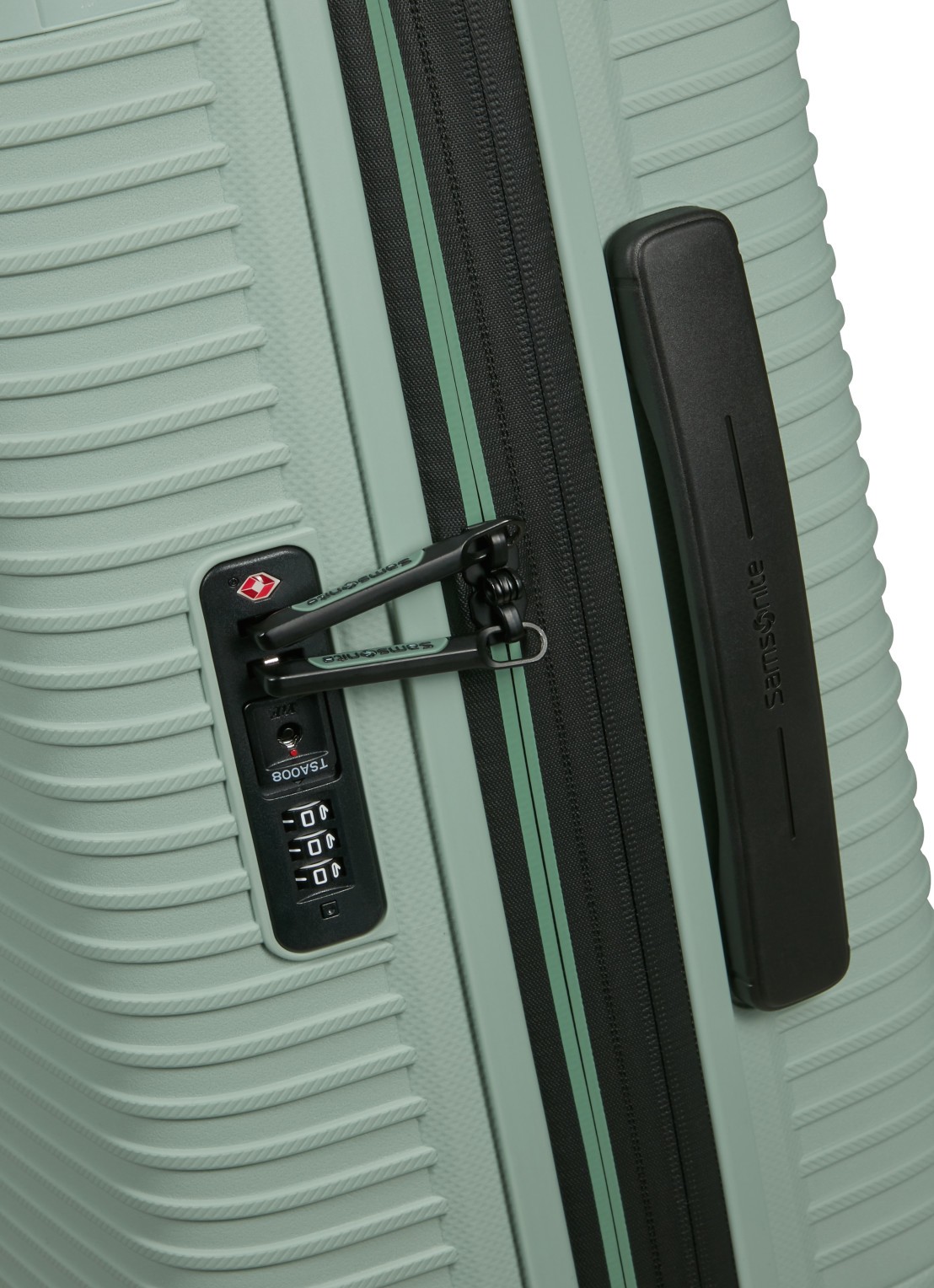 Samsonite Prodiver vergrootbare spinner 55 cm - detail 4 lindegroen