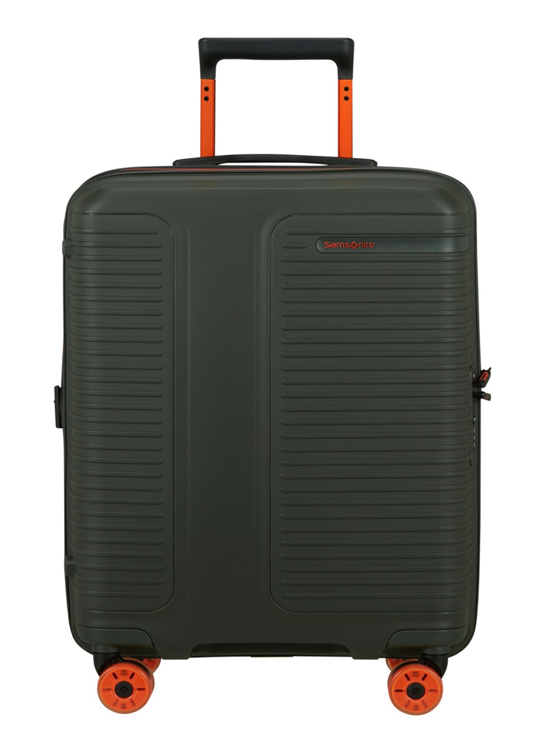 Samsonite Prodiver vergrootbare spinner 55 cm - voorkant 2 mosgroen