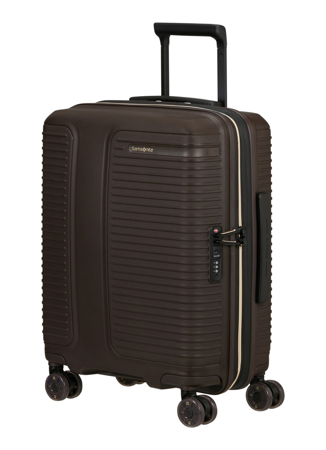 Samsonite Prodiver vergrootbare spinner 55 cm - voorkant 3 bruin