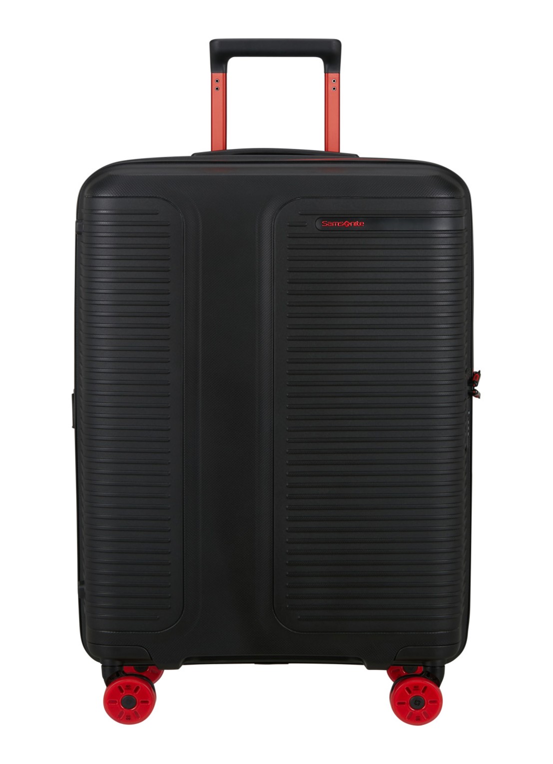 Samsonite Prodiver vergrootbare spinner 69 cm - voorkant zwart