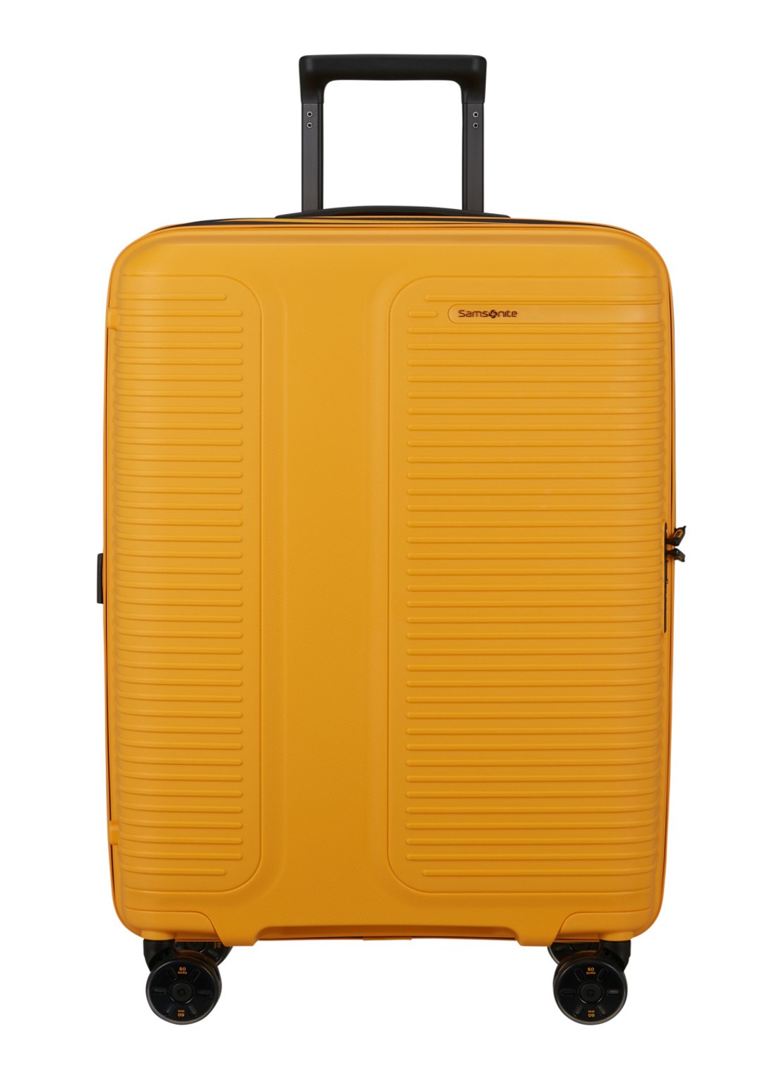 Samsonite Prodiver vergrootbare spinner 69 cm - voorkant 3 geel