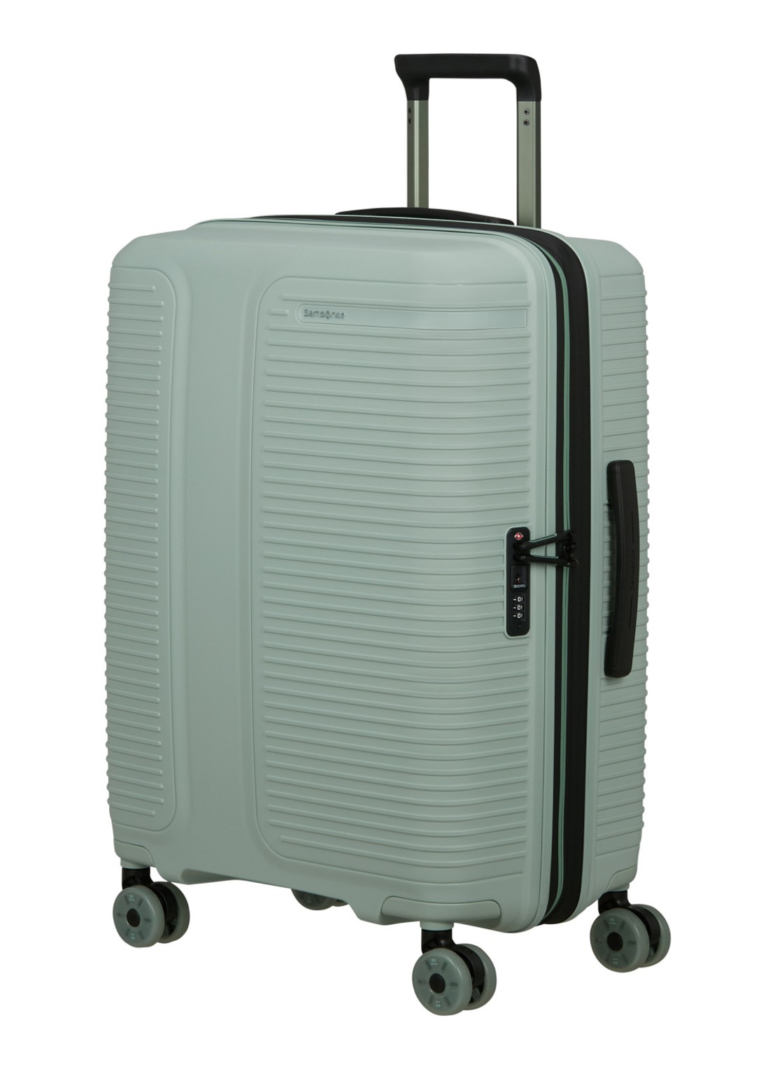 Samsonite Prodiver vergrootbare spinner 69 cm - achterkant lindegroen
