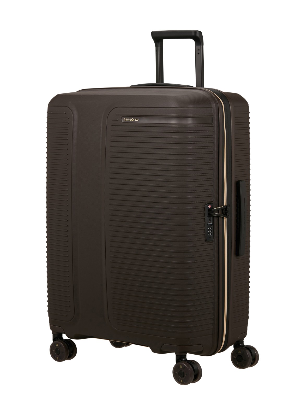 Samsonite Prodiver vergrootbare spinner 75 cm - voorkant 3 donkerbruin