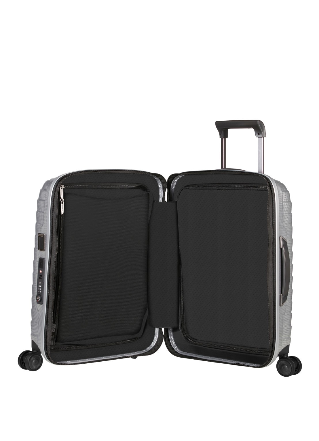 Samsonite Proxis Biz spinner 55 cm - detail 4 zilver