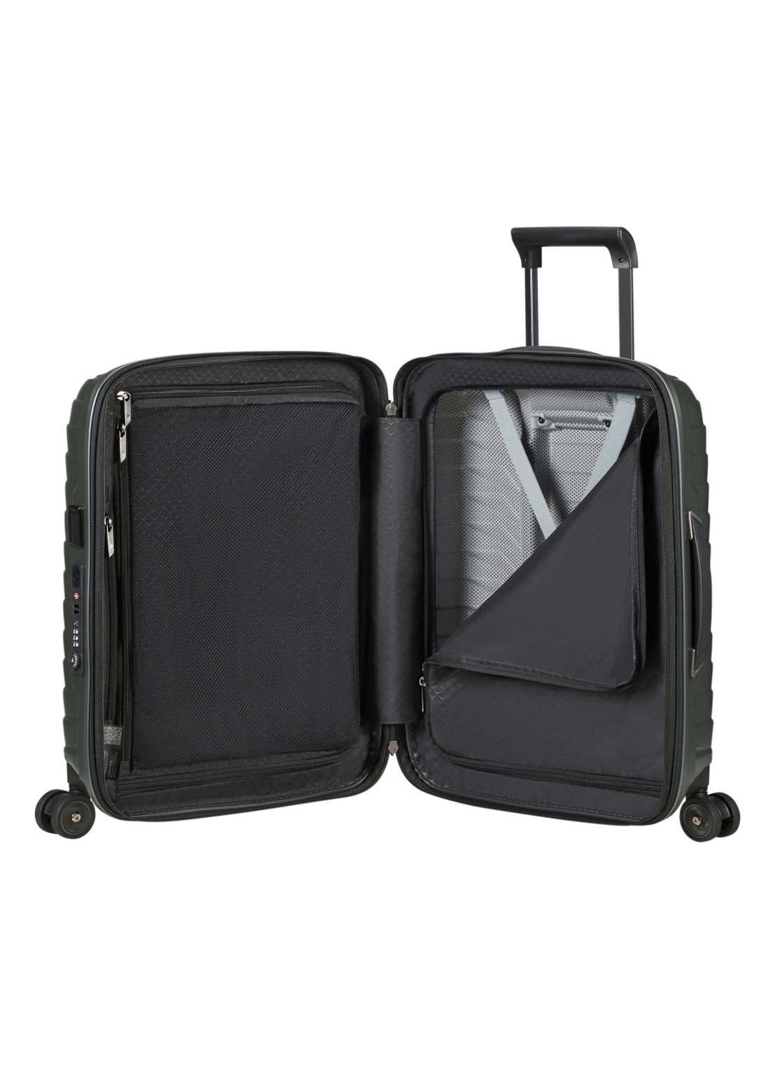 Samsonite Proxis Biz spinner 55 cm - detail 2 bronsgroen