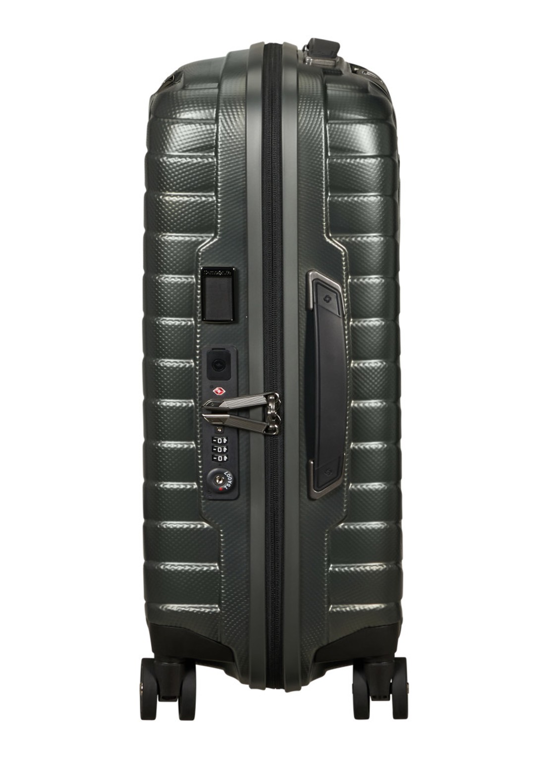 Samsonite Proxis Biz spinner 55 cm - detail 3 bronsgroen
