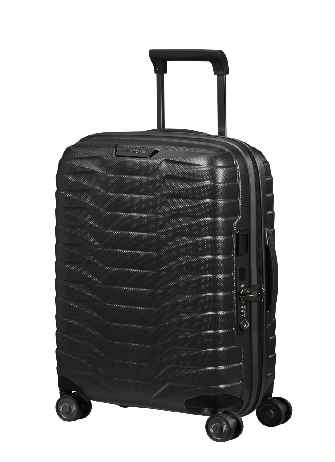 Samsonite Proxis Biz spinner 55 cm - voorkant 6 antraciet