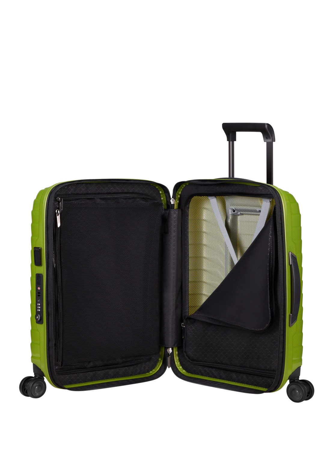 Samsonite Proxis Biz spinner 55 cm - detail 4 lime
