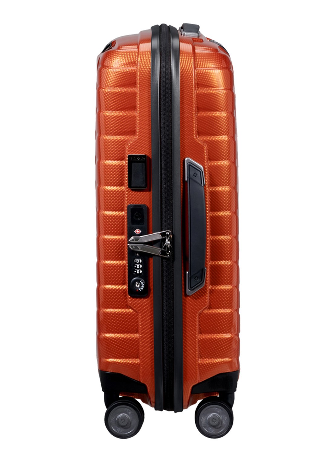 Samsonite Proxis Biz spinner 55 cm - detail 5 oranjerood