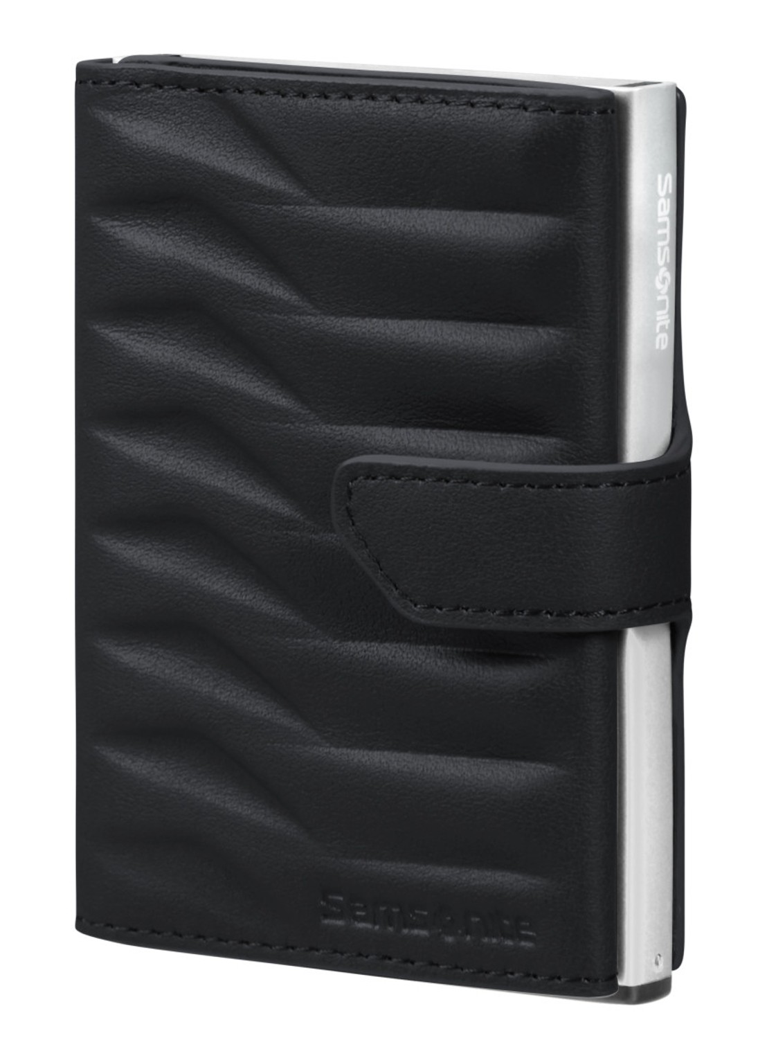 Samsonite Proxis pasjeshouder van leer - detail 2 zwart