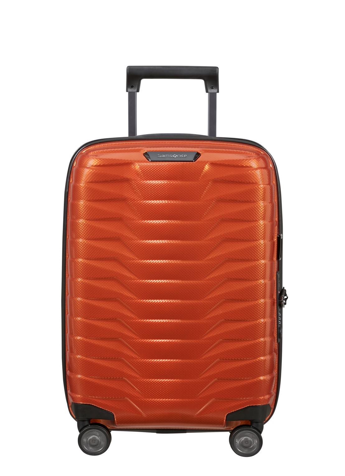 Samsonite Proxis spinner 55 cm  - voorkant rood