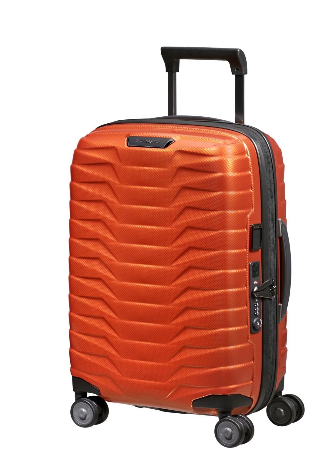 Samsonite Proxis spinner 55 cm  - voorkant 2 rood