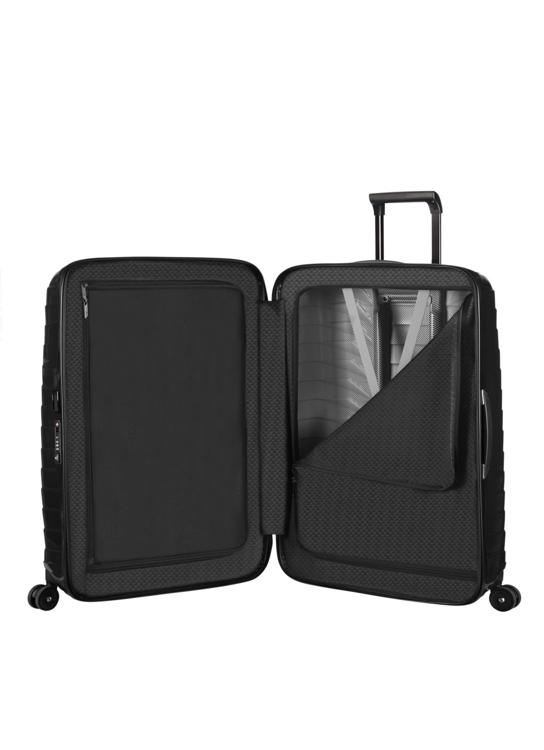 Samsonite Proxis spinner 69 cm - detail 4 zwart