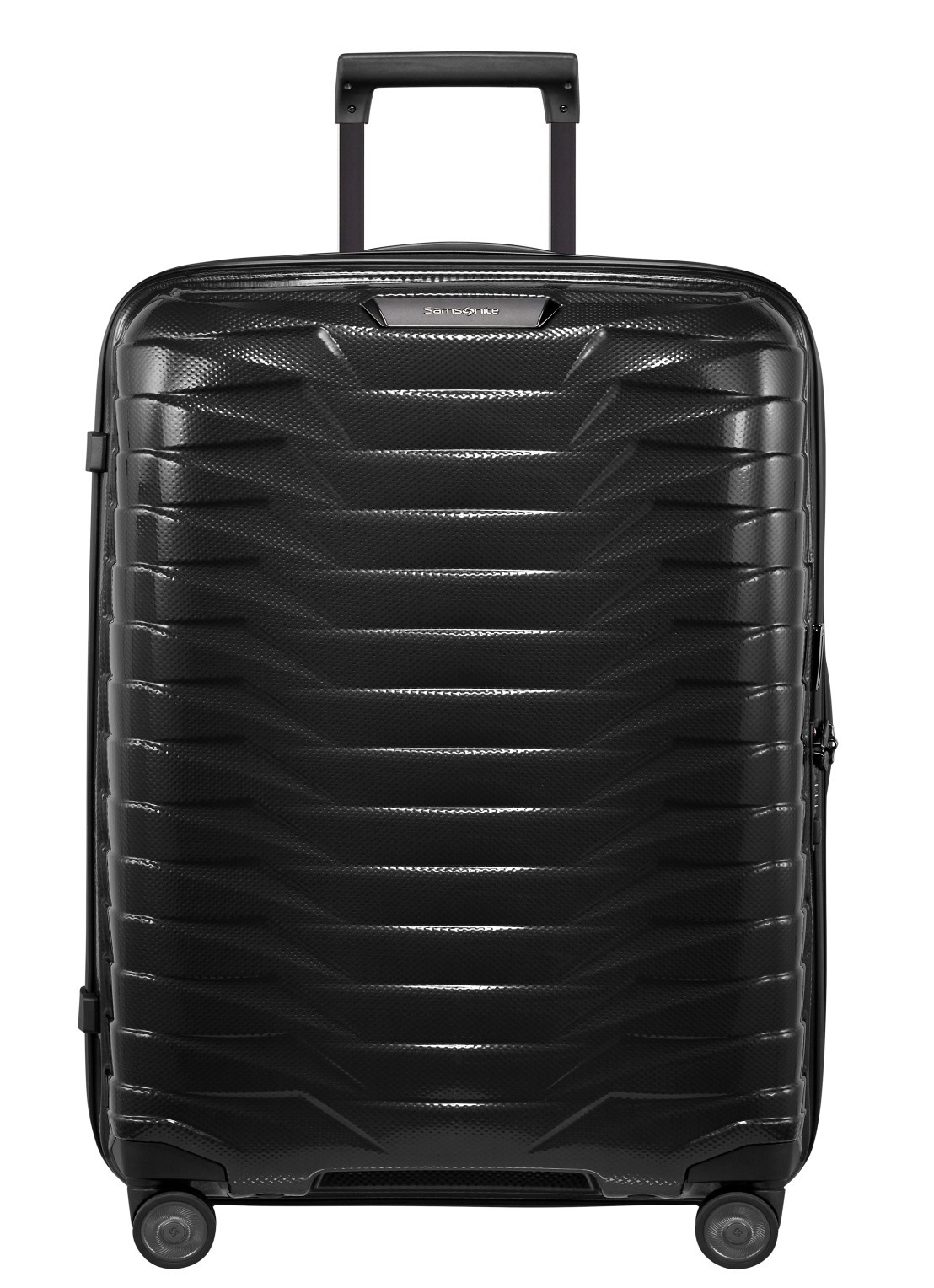 Samsonite Proxis spinner 69 cm - voorkant zwart