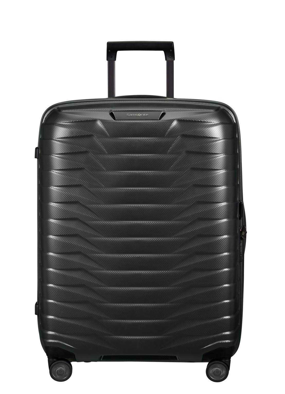 Samsonite Proxis spinner 69 cm - voorkant 5 donkergrijs