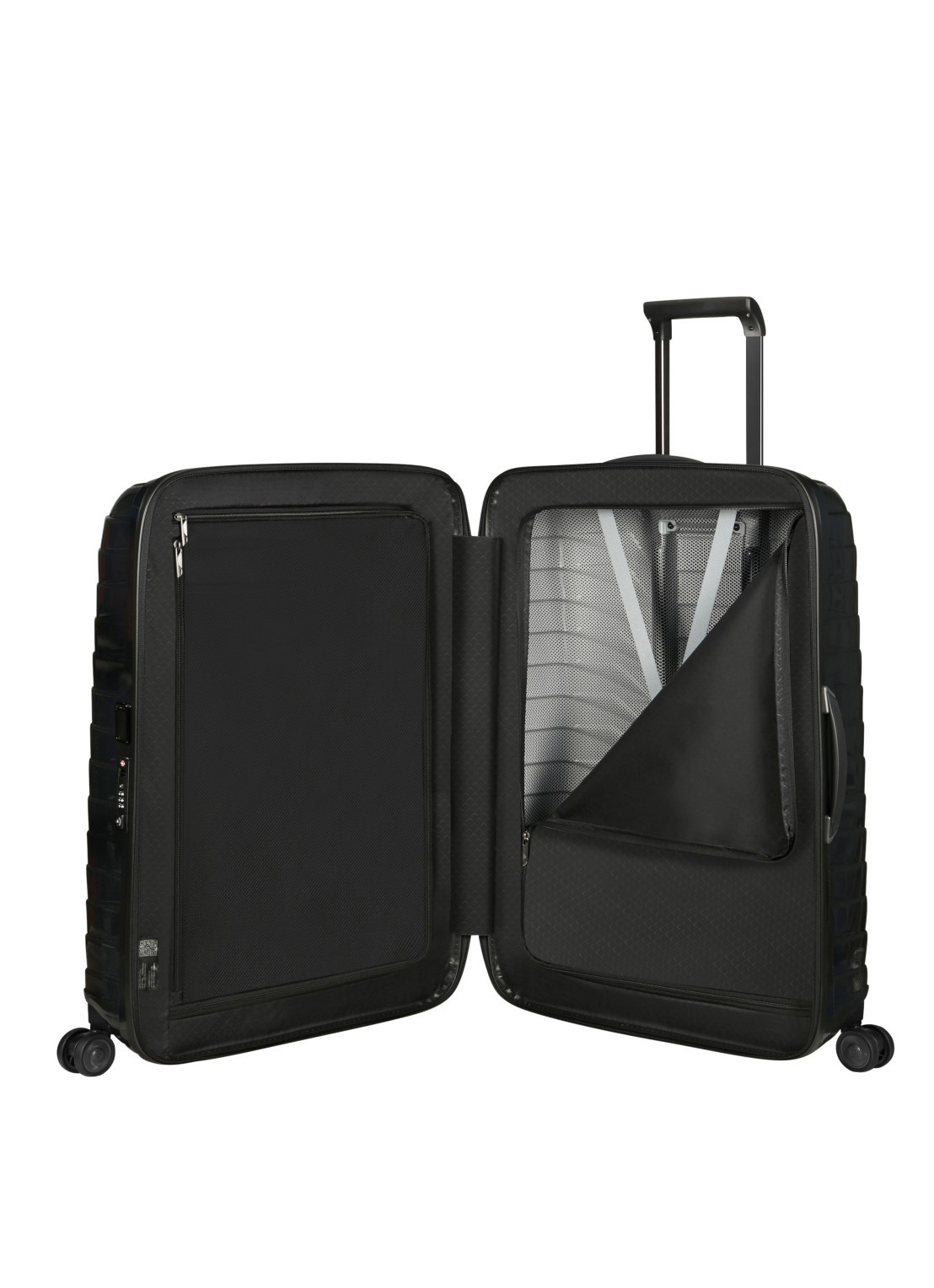 Samsonite Proxis spinner 75 cm - detail 2 zwart