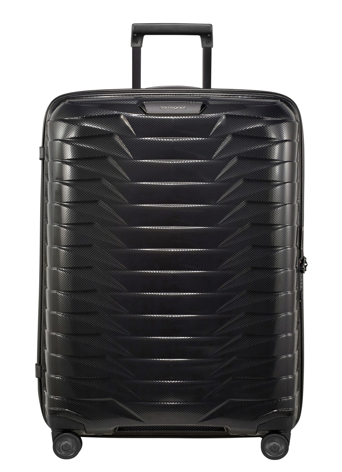 Samsonite Proxis spinner 75 cm - voorkant 5 zwart